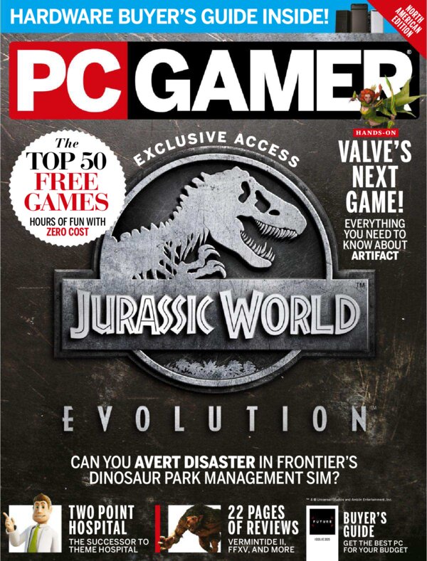 PC Gamer US   Issue 305, June 2018 cover